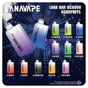 Lana Bar BC 6000 Puffs