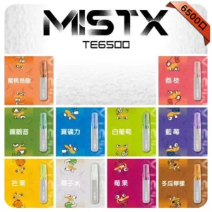 MISTX TE 6500 Puffs